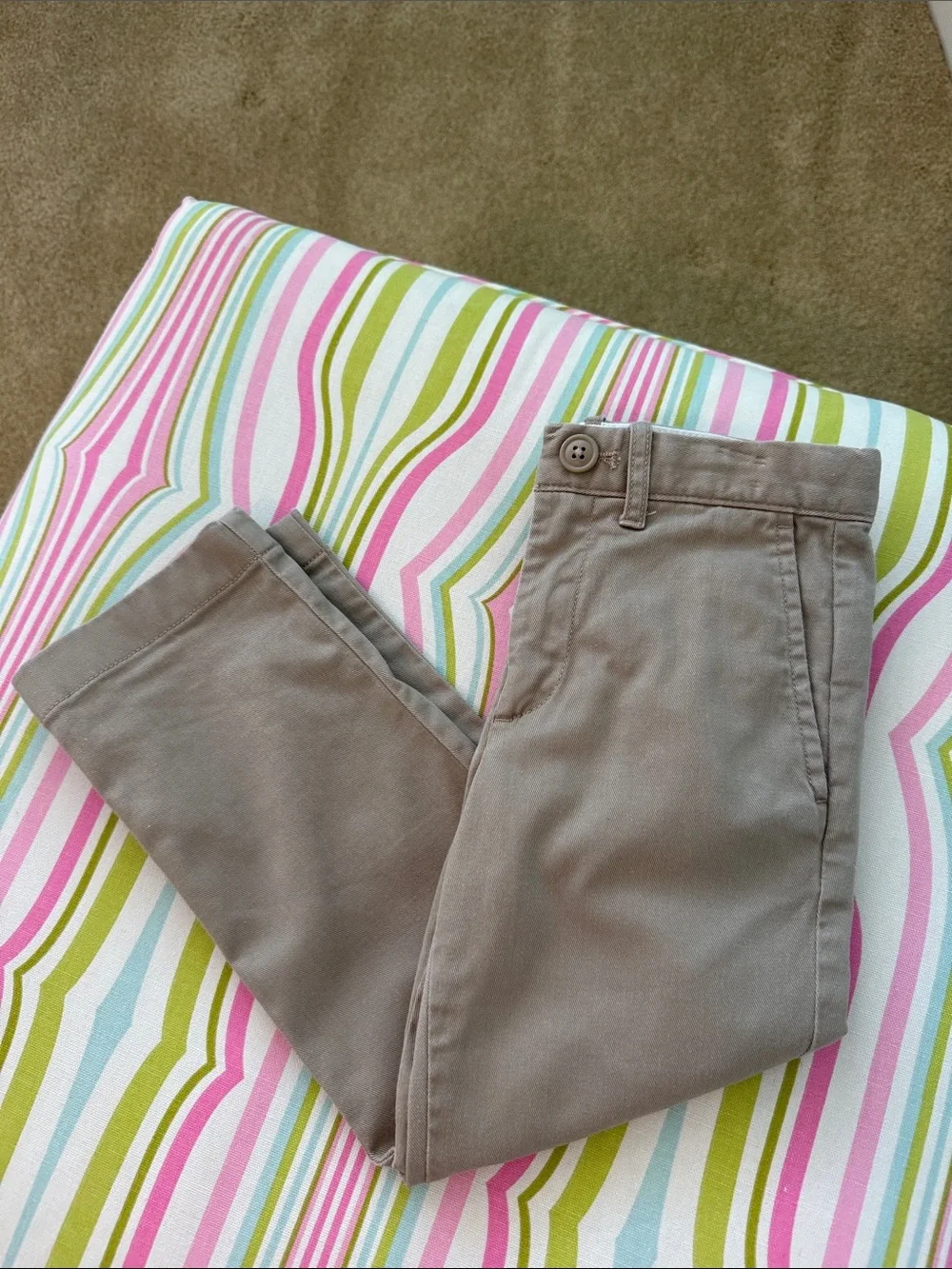 Crewcuts size 4 slim  Boys Khaki Pants - Brown/Tan